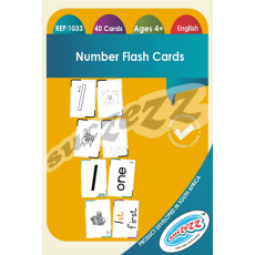 NUMBER FLASHCARDS (40 CARDS)   
